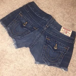 True religion jean shorts